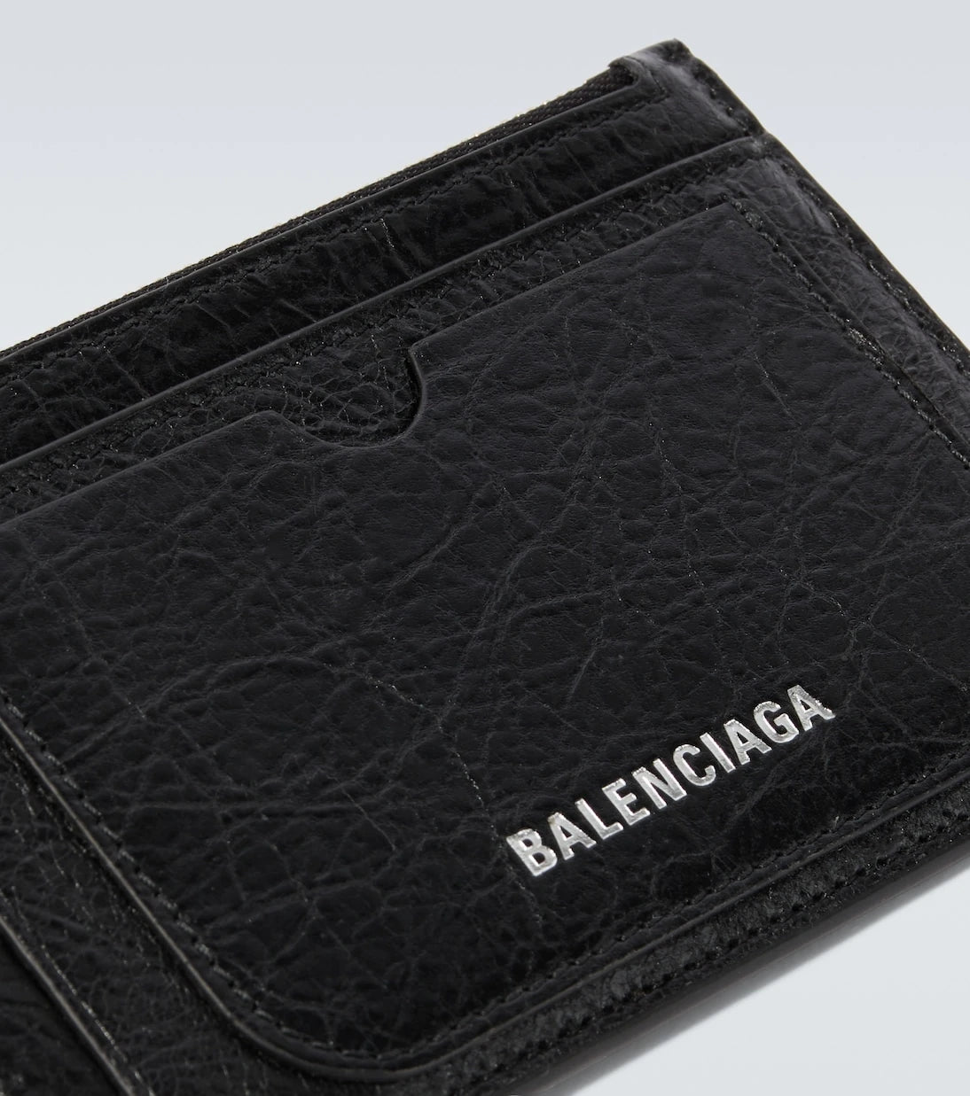Balenciaga - Leather card holder