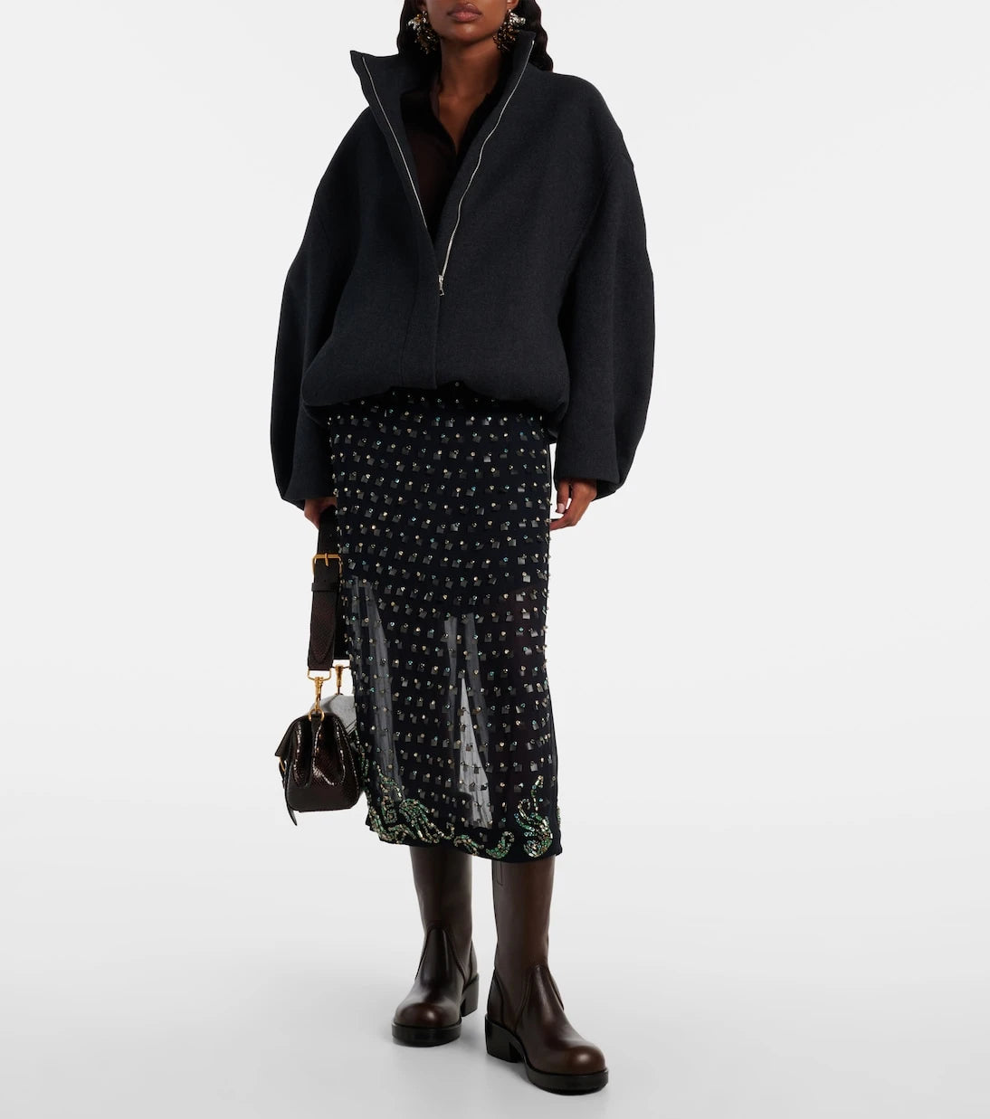 Dries Van Noten - Leather biker boots