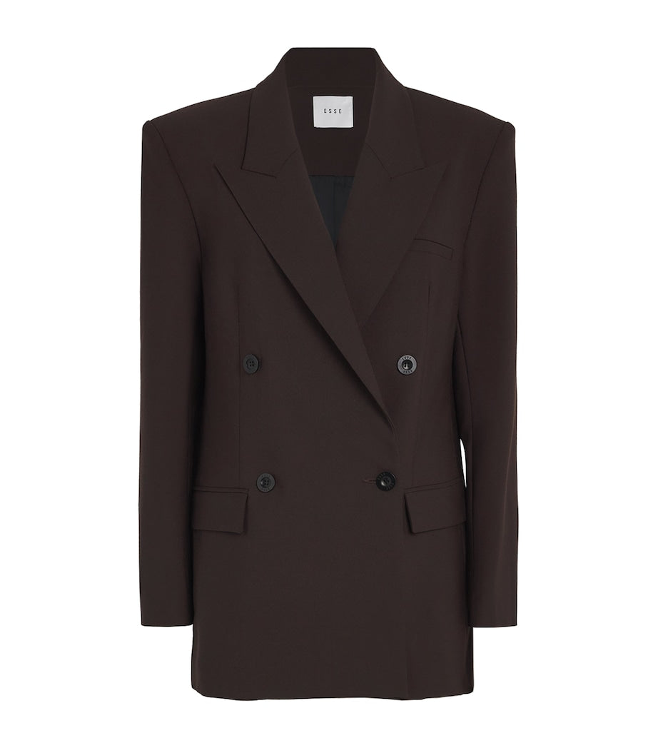 ESSE Studios Double-Breasted Onus Blazer
