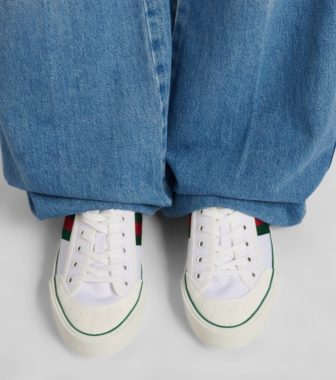 Gucci - Gucci Tennis 1977 kanvas spor ayakkabı