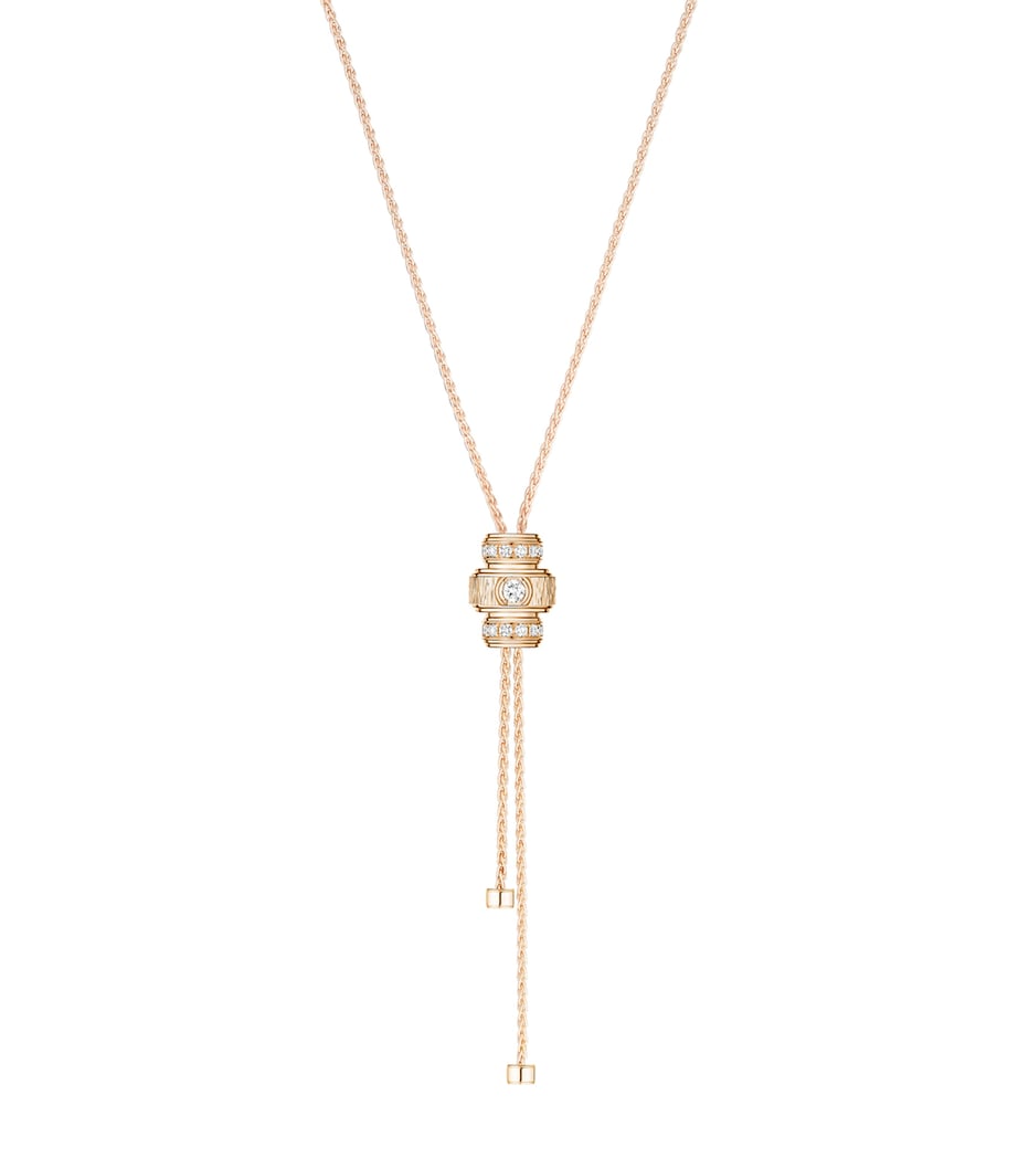 Piaget Rose Gold and Diamond Possession Pendant Necklace