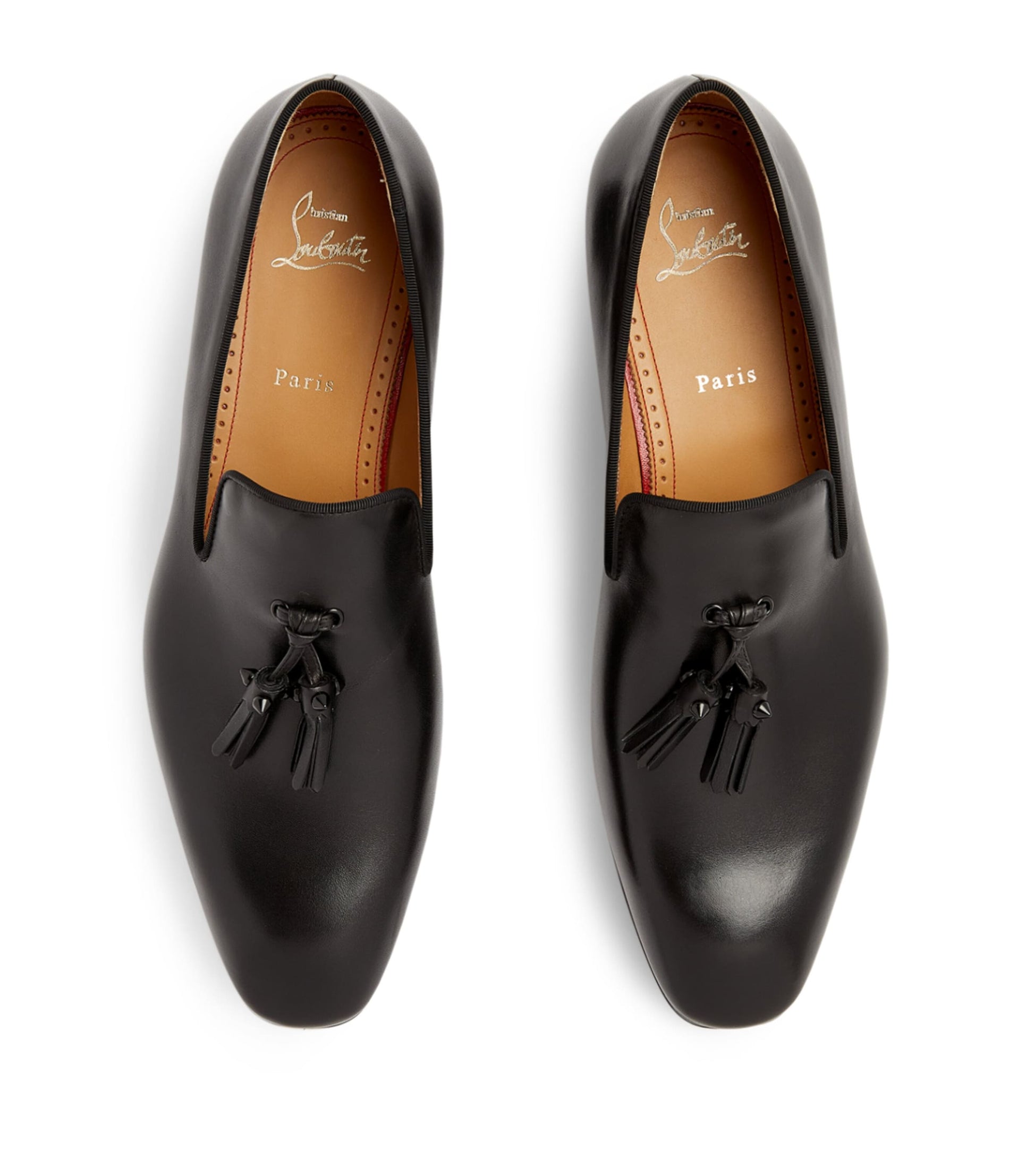 Dandelion Tassel Leather Loafers