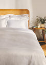 Supima Cotton Sateen Wilton Super King Duvet Cover (260cm x 220cm)
