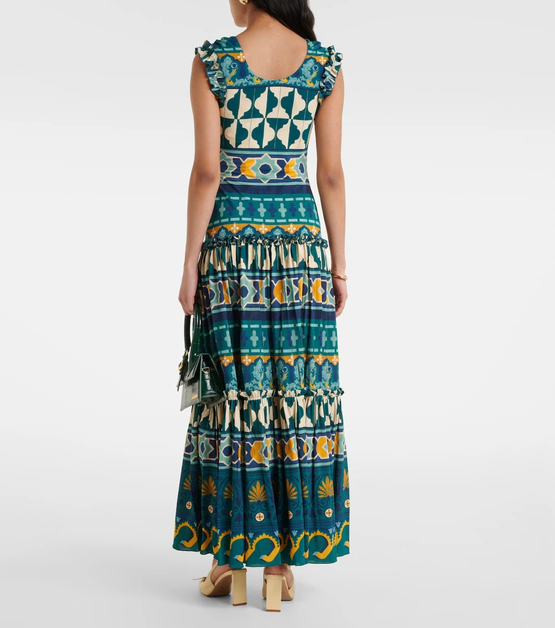 La DoubleJ - Pimento printed jersey maxi dress