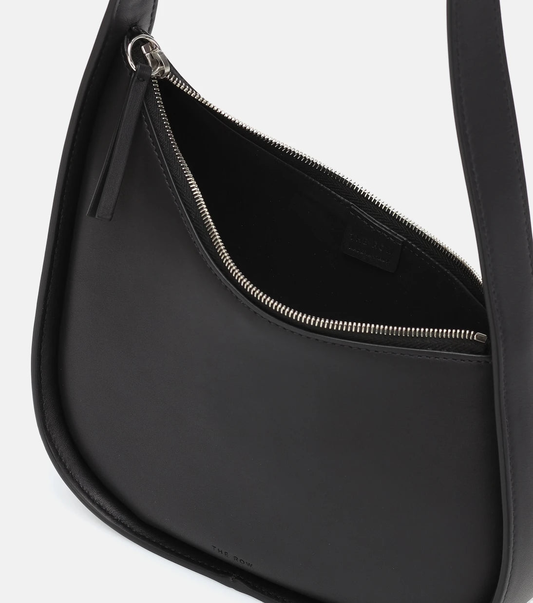 The Row - Half Moon leather shoulder bag