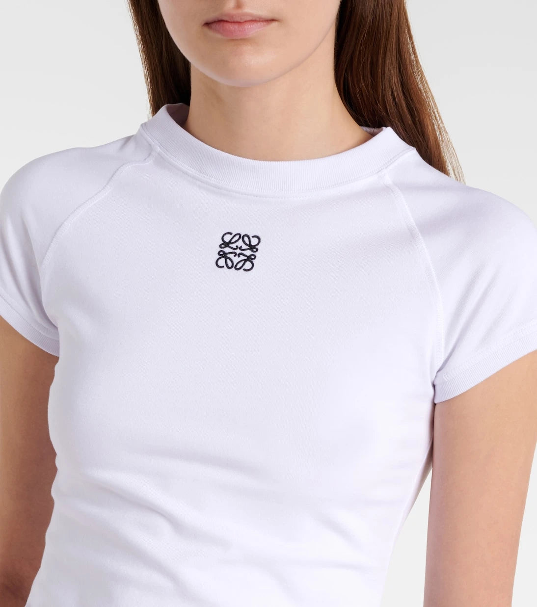 Loewe - Anagram cotton-blend T-shirt