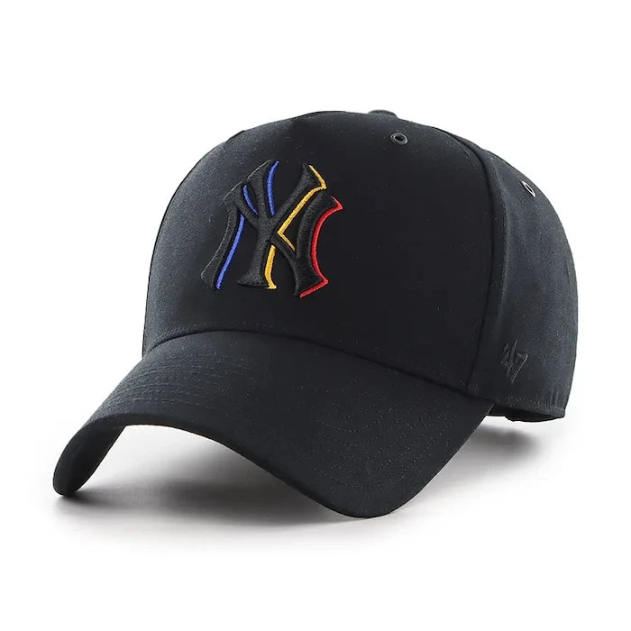 Памучна шапка с козирка 47 brand MLB New York Yankees