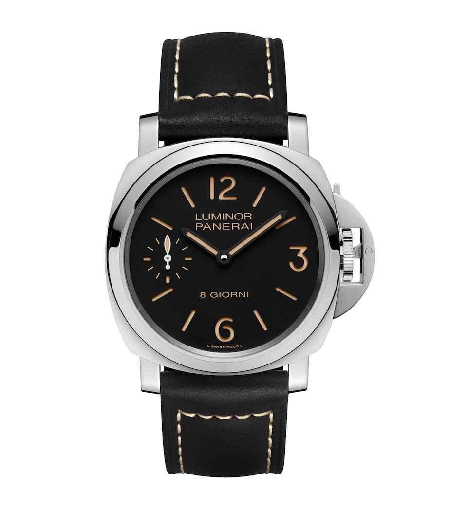 Panerai Stainless Steel Luminor 8 Giorni Watch 44mm