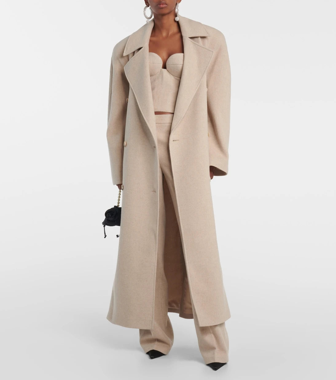 Magda Butrym - Double-breasted cashmere coat