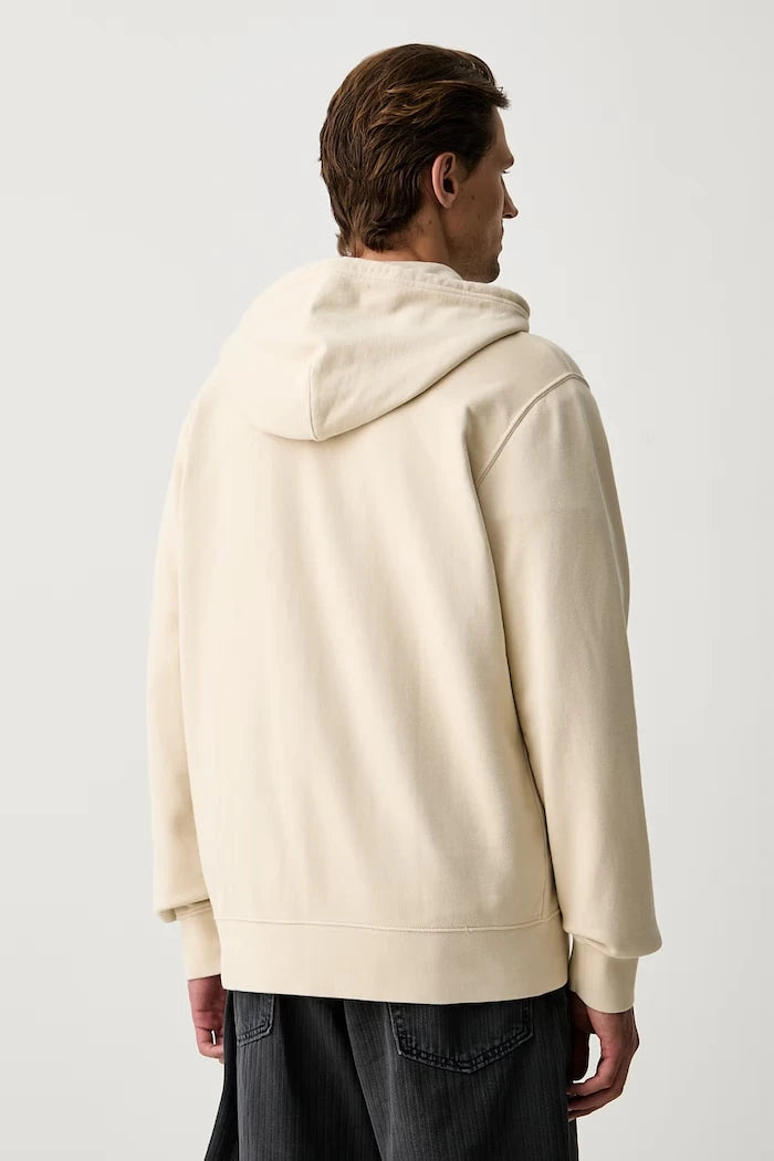Levi's fermuarlı kapüşonlu erkek pamuklu sweatshirt THE ORIGINAL HM ZIP UP