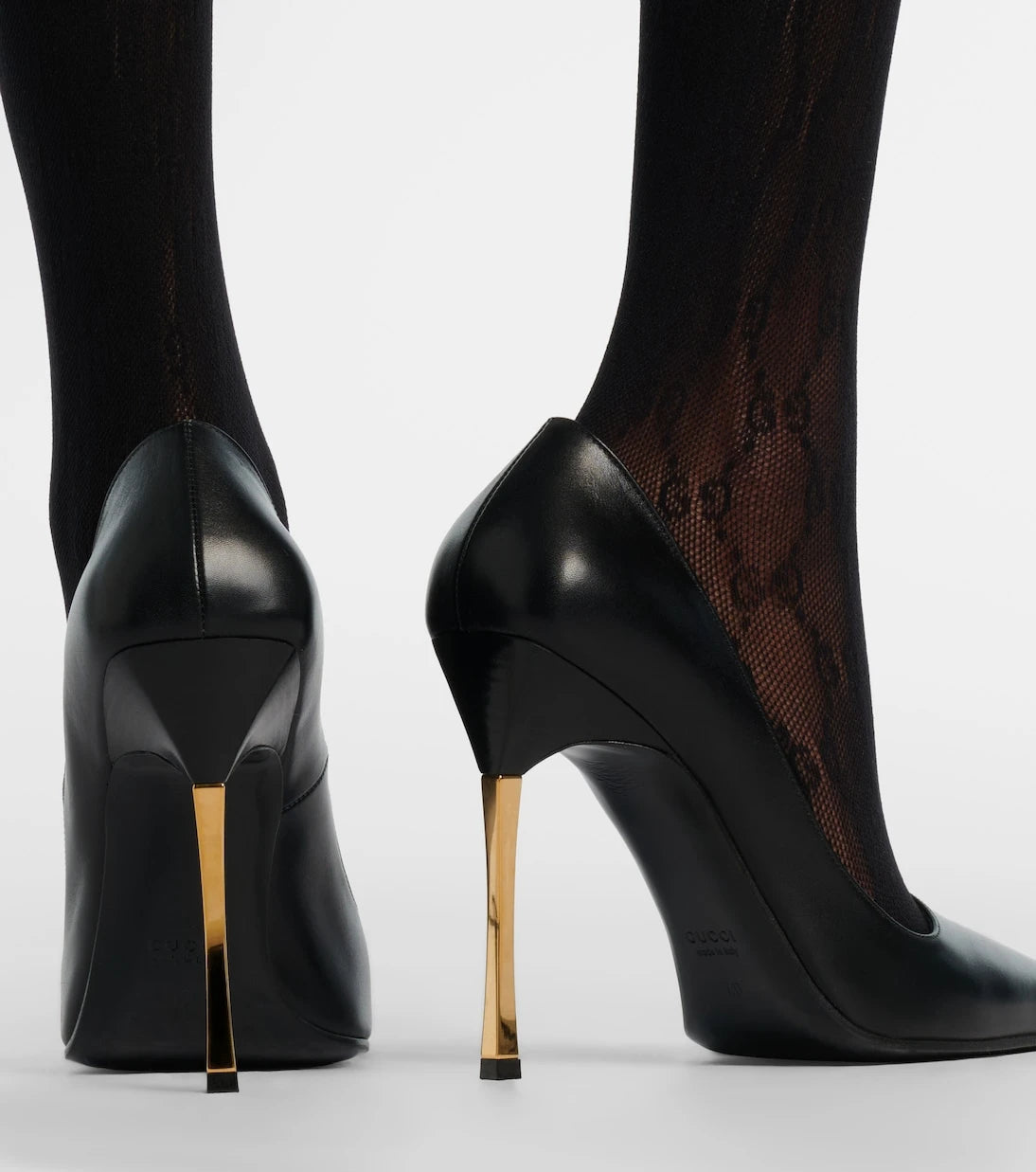 Gucci - Bombshell 120 leather pumps