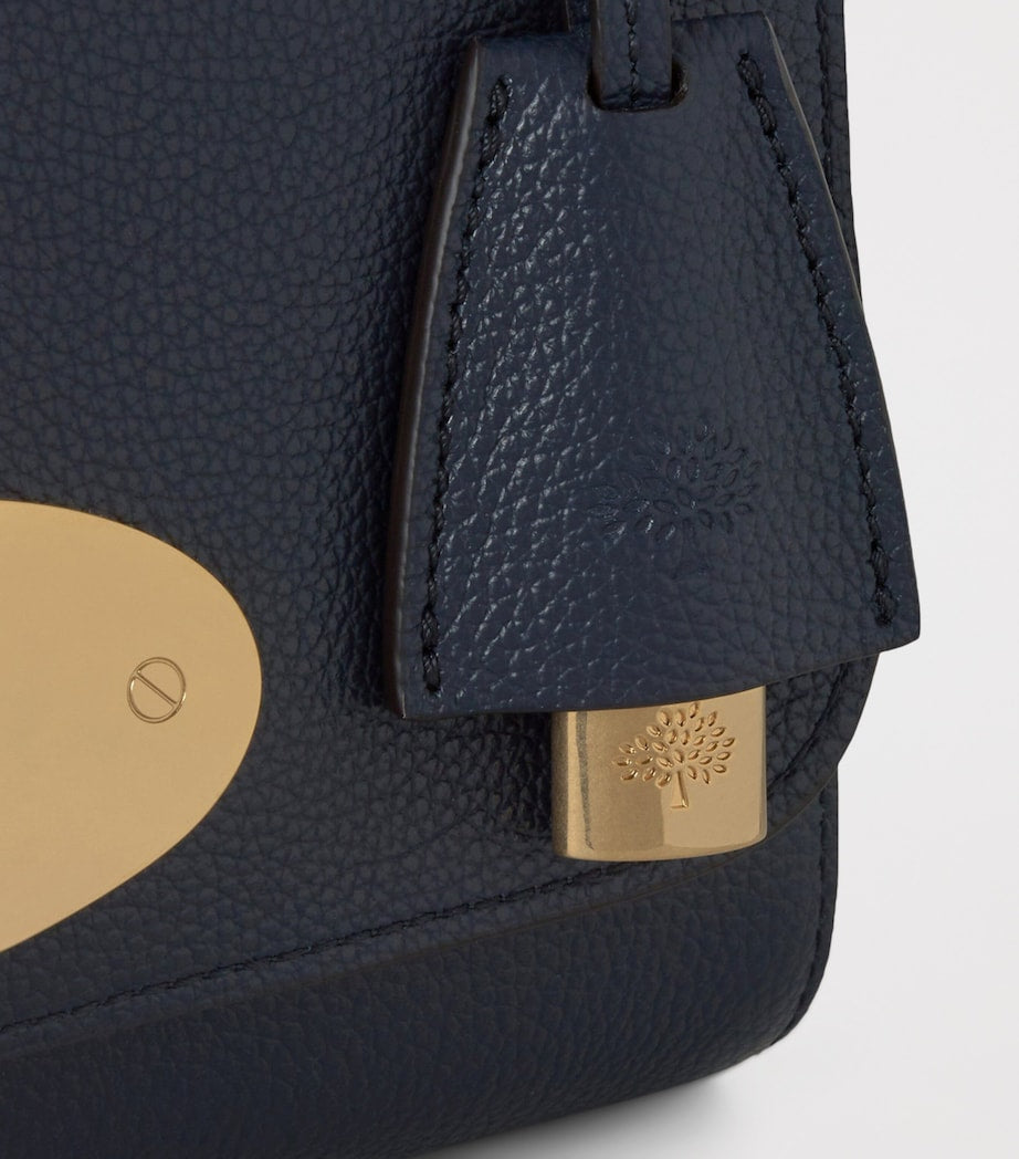 Mulberry Leather Lily Shoulder Bag NIGHT SKY