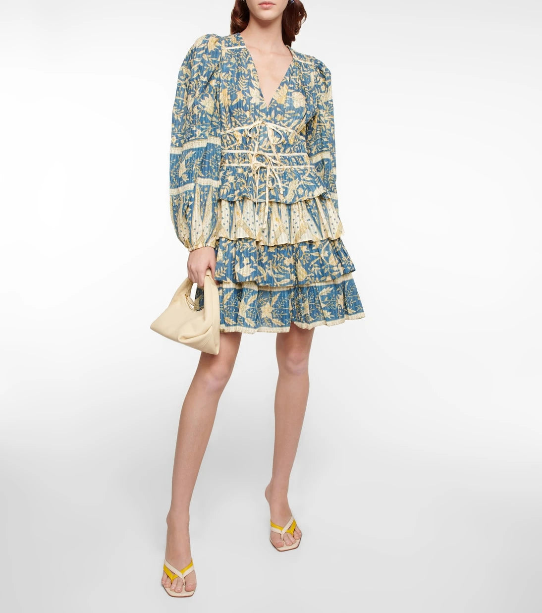 Ulla Johnson - Nina floral cotton-blend minidress