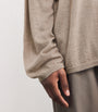 Beige Akito Cashmere Long-Sleeve T-Shirt
