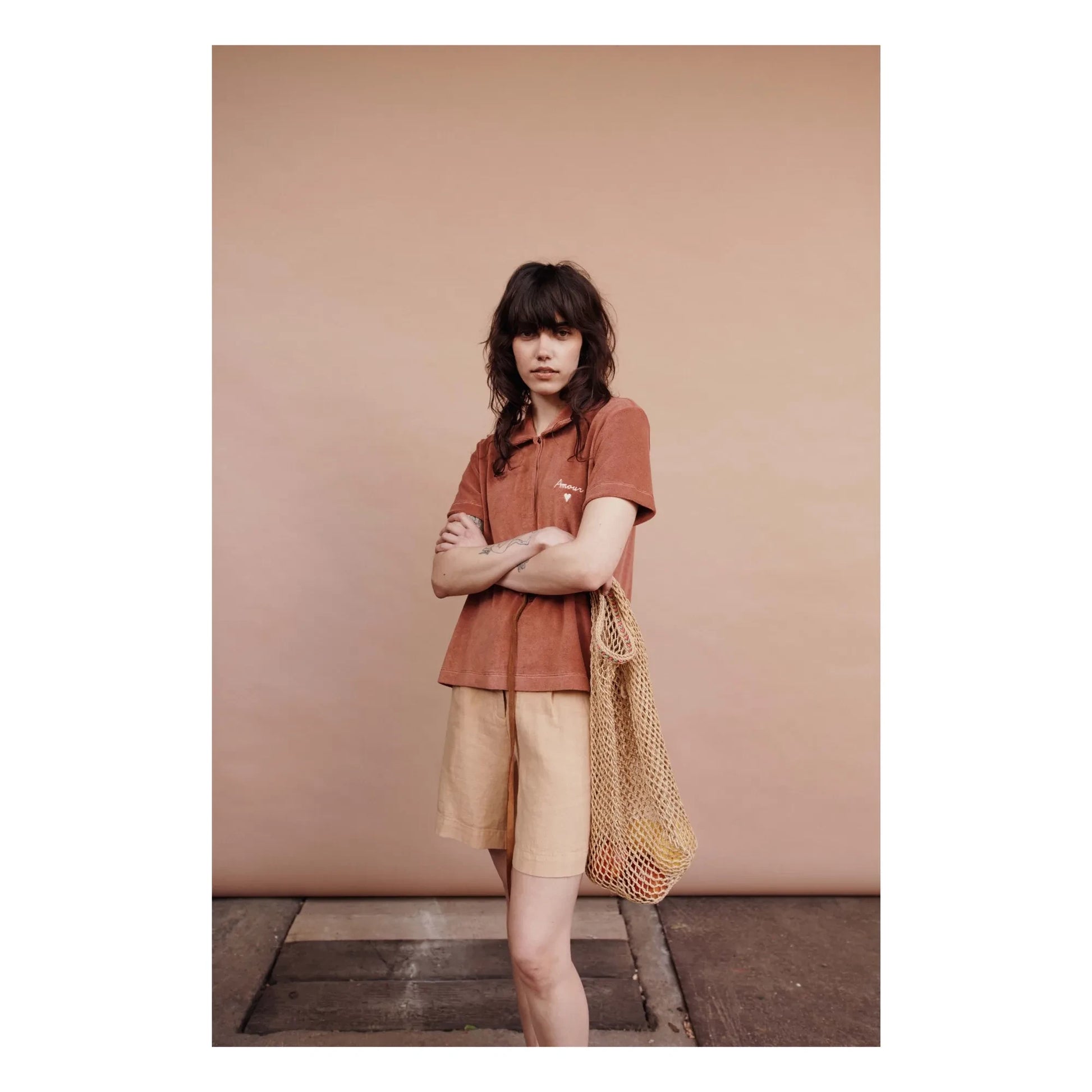 Emile et Ida - Darius Lin shorts | Beige