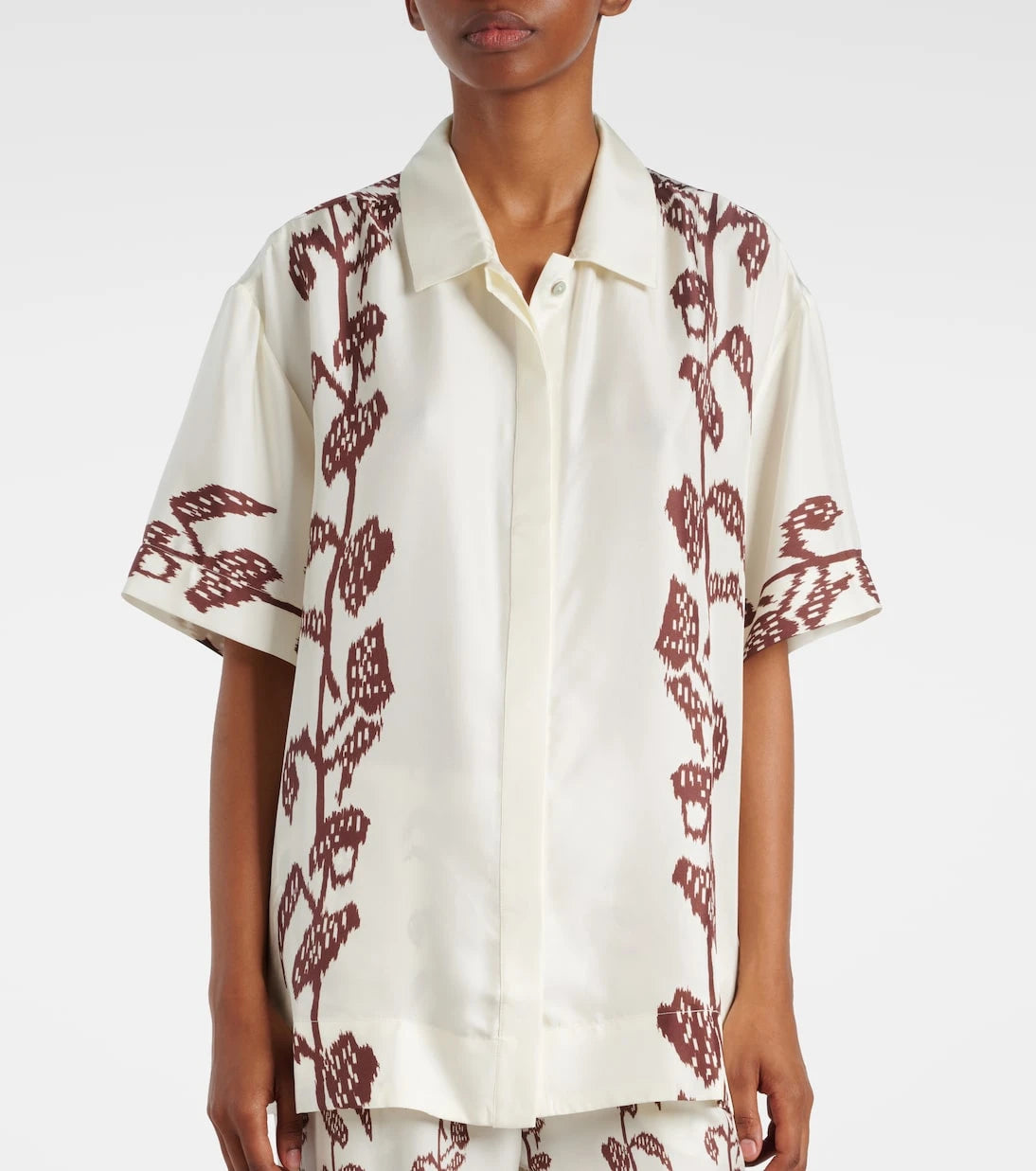 Asceno - Montauk silk twill shirt