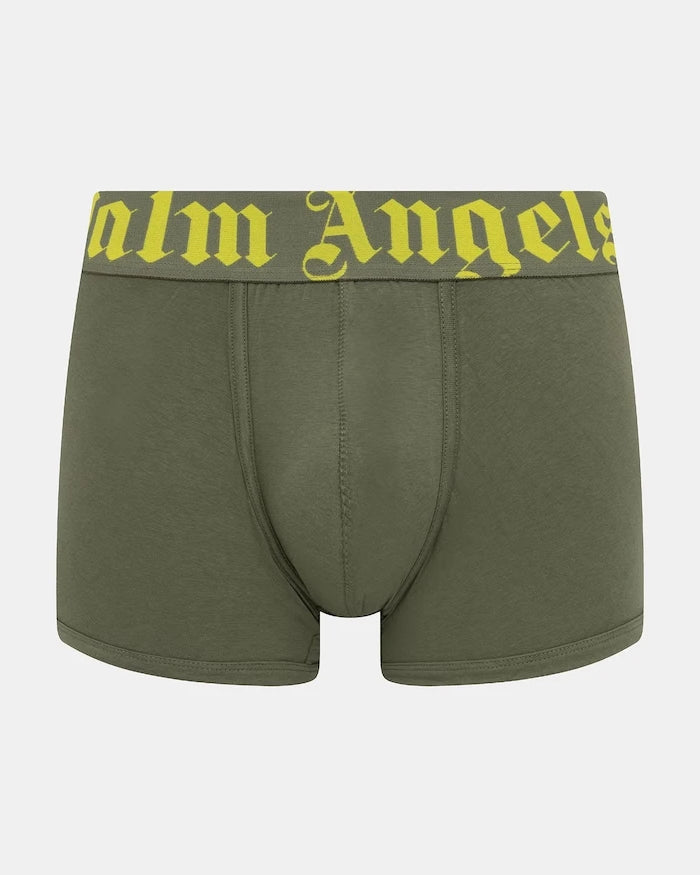 Palm Angels erkek pamuklu dar boxer 2'li