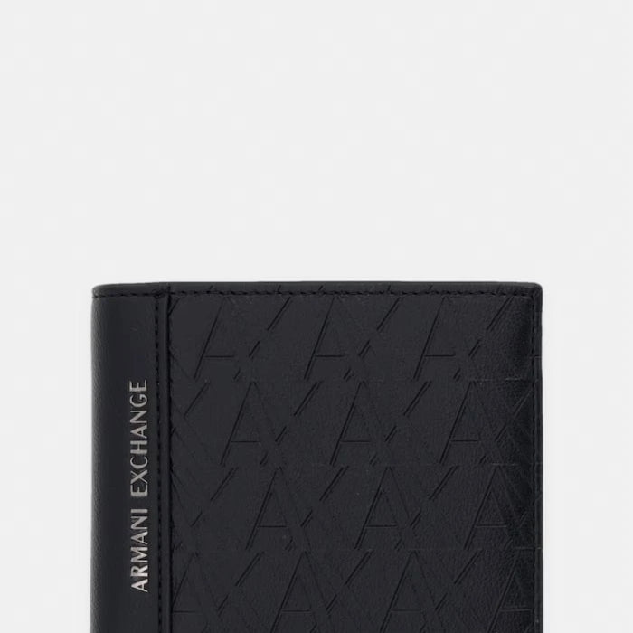 Armani Exchange портфейл мъжки от имитация на кожа