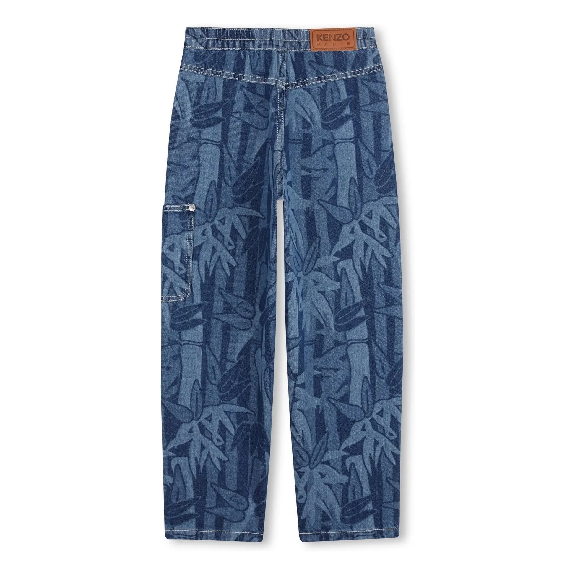 Kenzo - Jean Eden Jungle Bamboo | Blue