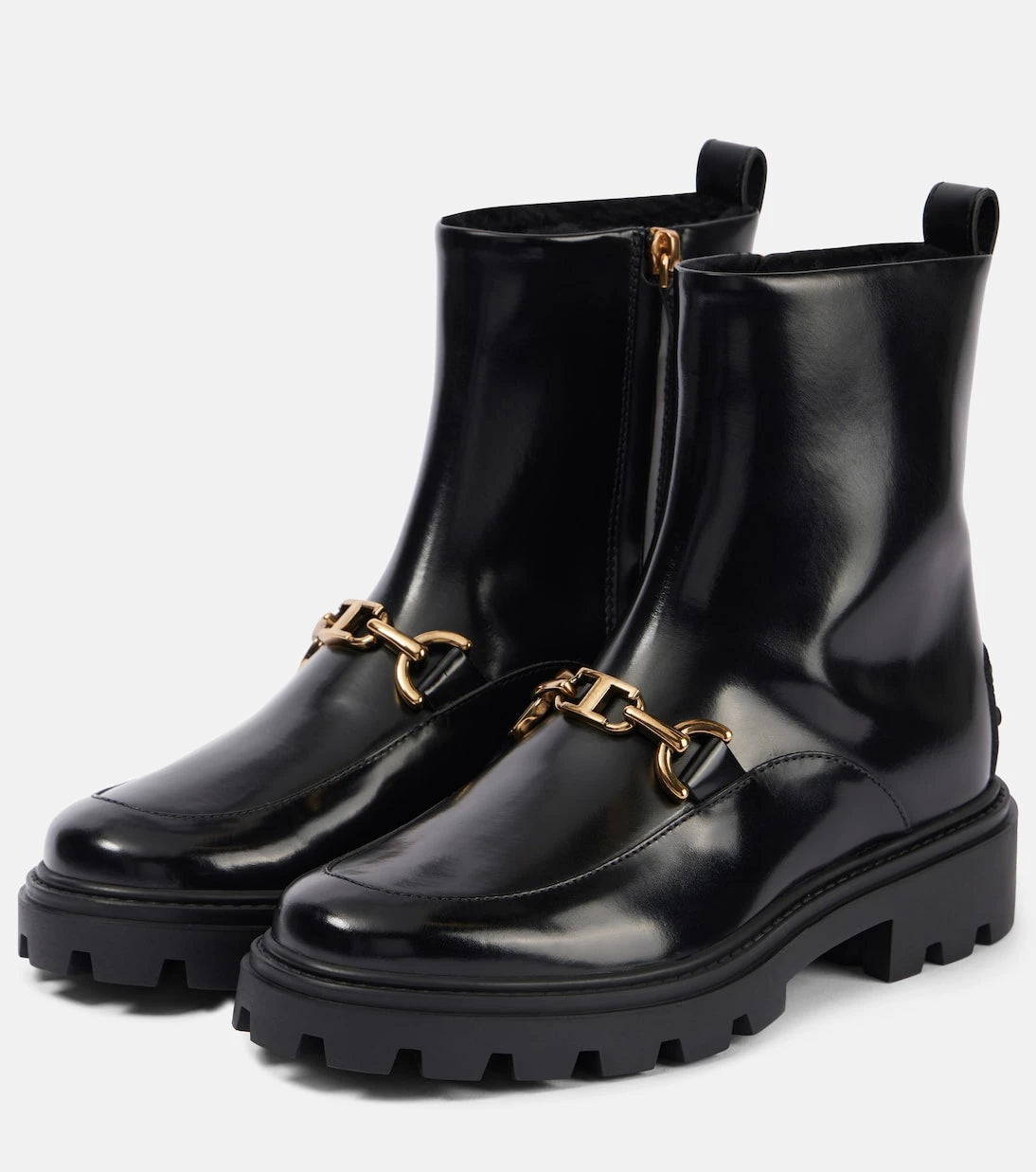 Tod's - Patent leather Chelsea boots