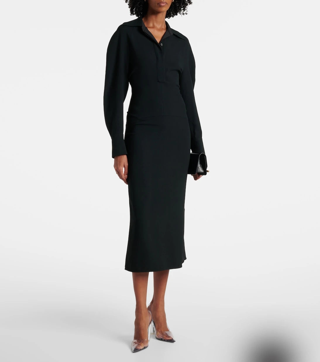 Victoria Beckham - Gathered midi dress
