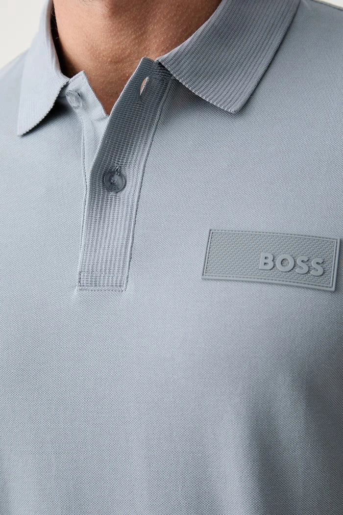 BOSS Green Pamuklu Polo Yaka Erkek Tişört Paddy Structure