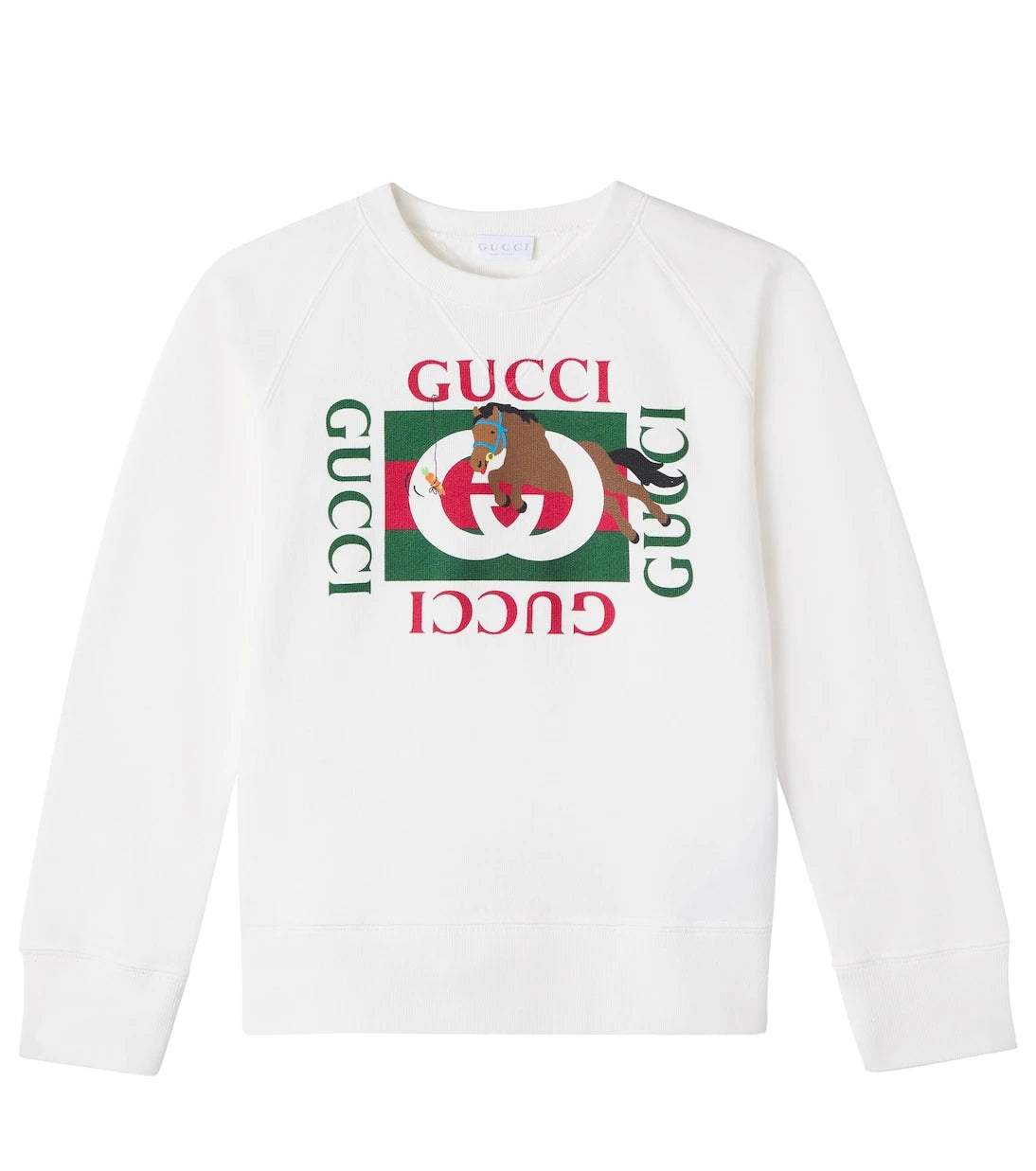 Gucci Kids - x Euan Roberts cotton fleece sweatshirt