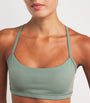 Green Ultimate Racer Sports Bra