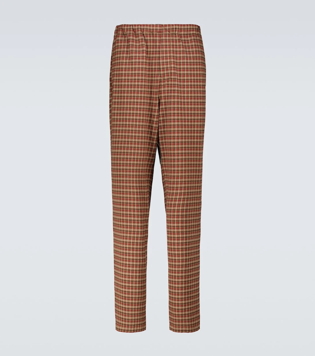Undercover - Checked tapered pants