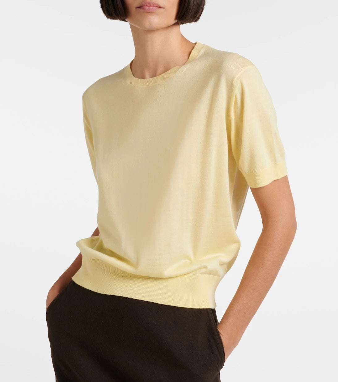 Saint Laurent - Wool, cashmere, and silk sweater