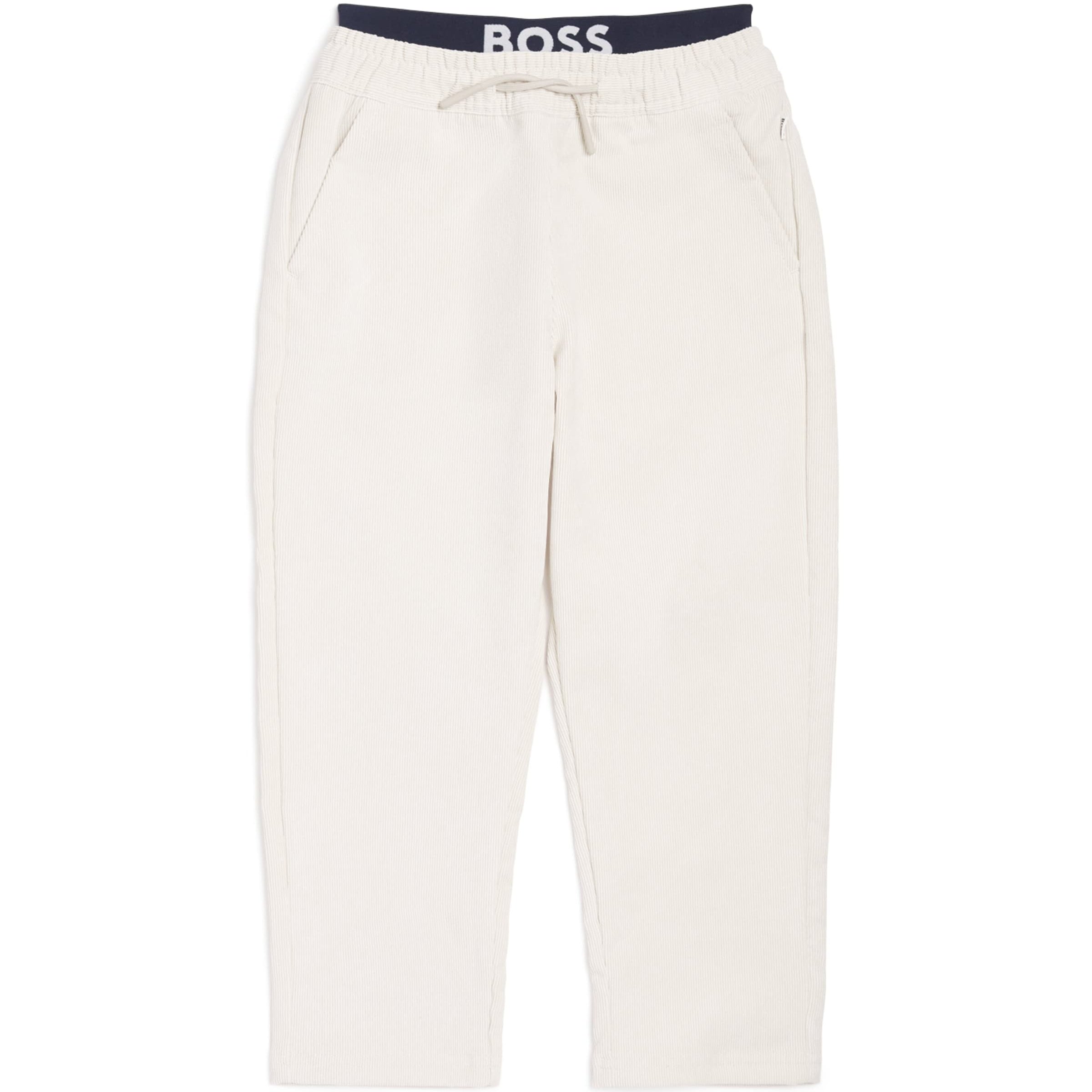 BOSS Kidswear Stetch Corduroy Logo Sweatpants (4-16 Years)