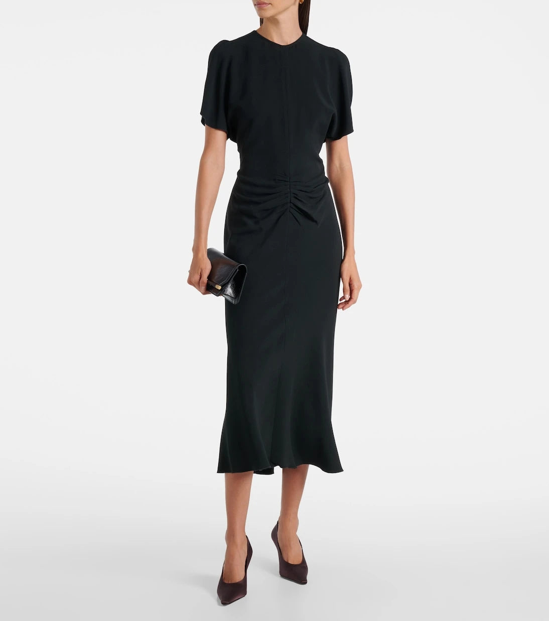 Victoria Beckham - Crêpe midi dress