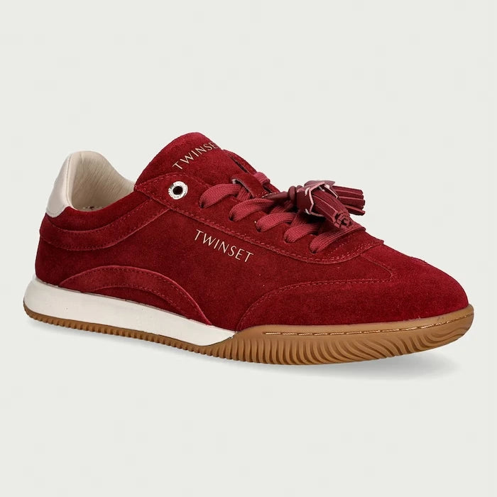 Twinset kadın süet spor ayakkabı