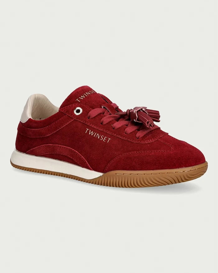 Twinset Women's Suede Sneakers
