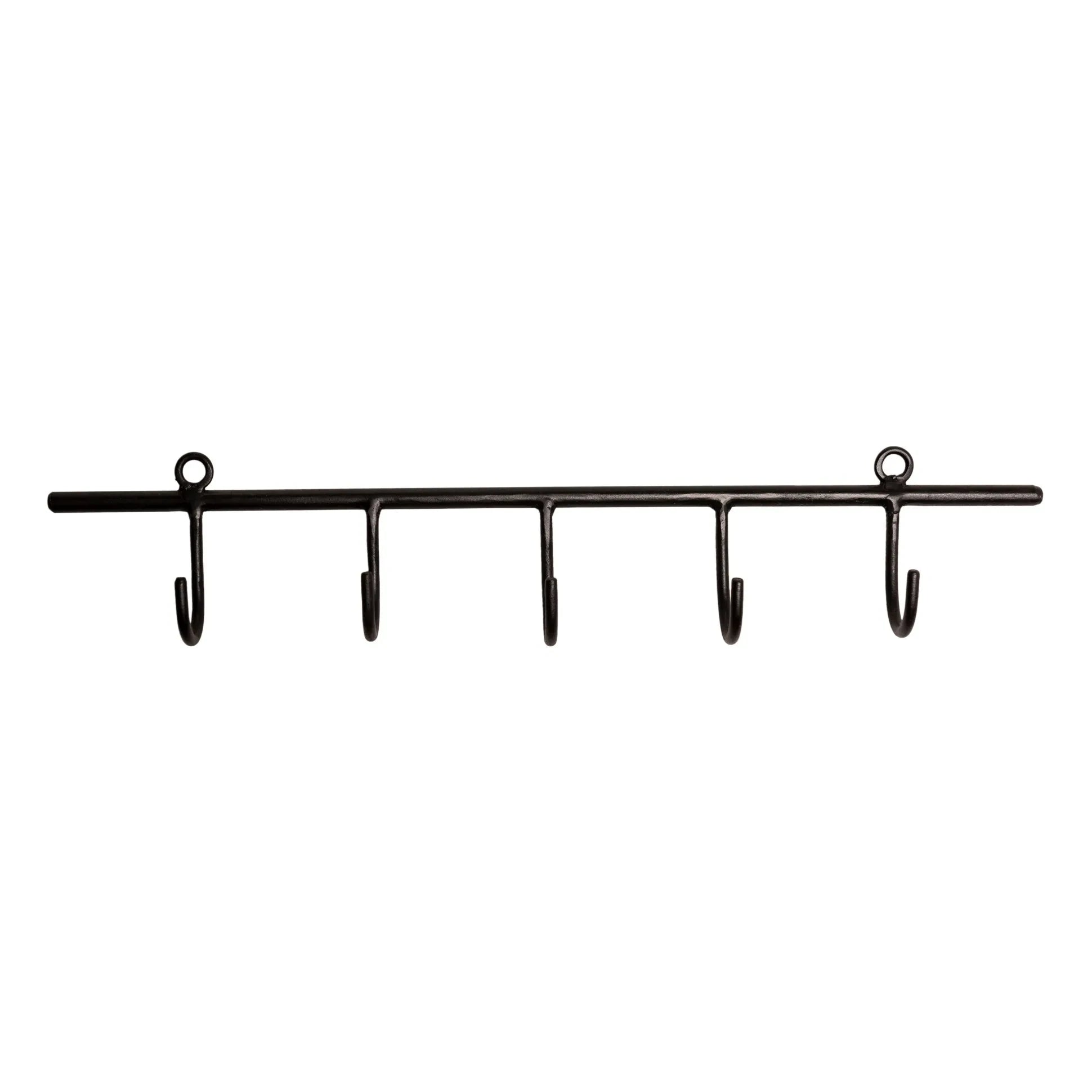 Cosydar - Hanger with Five Hooks | Black