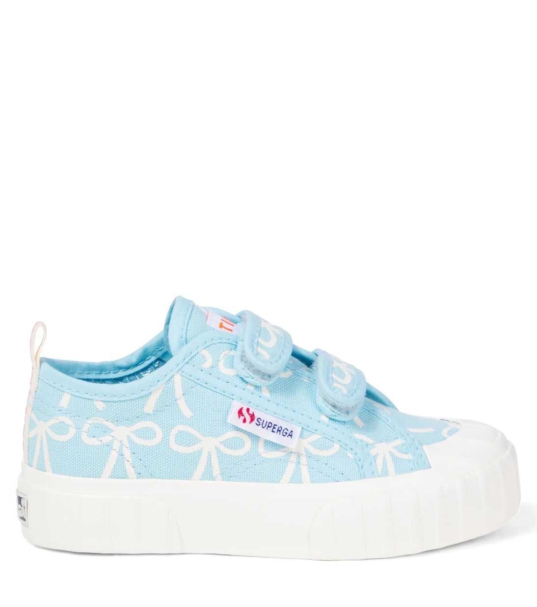Tinycottons - x Superga Bows printed sneakers