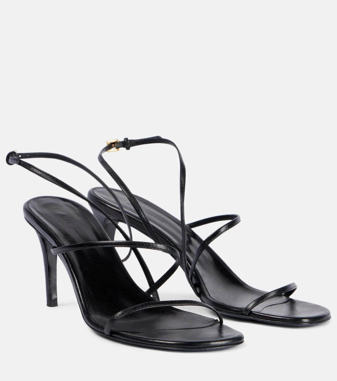 Khaite - Loop 75 leather sandals