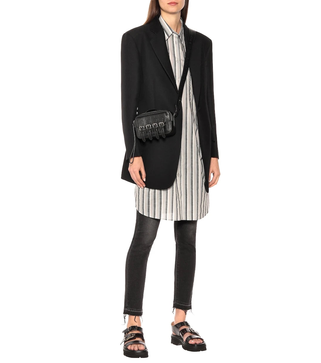 Acne Studios - Striped cotton-blend shirt