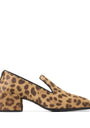 Eliot 45 Leopard Print Leather Heeled Loafers