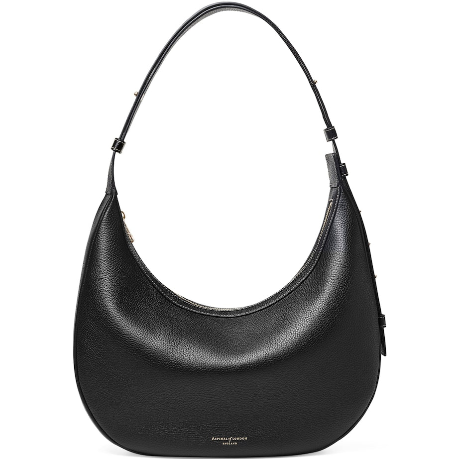 Leather Hudson Crescent Cross-Body Bag
