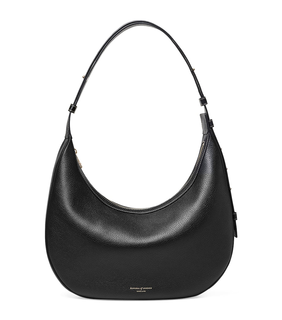 Leather Hudson Crescent Cross-Body Bag