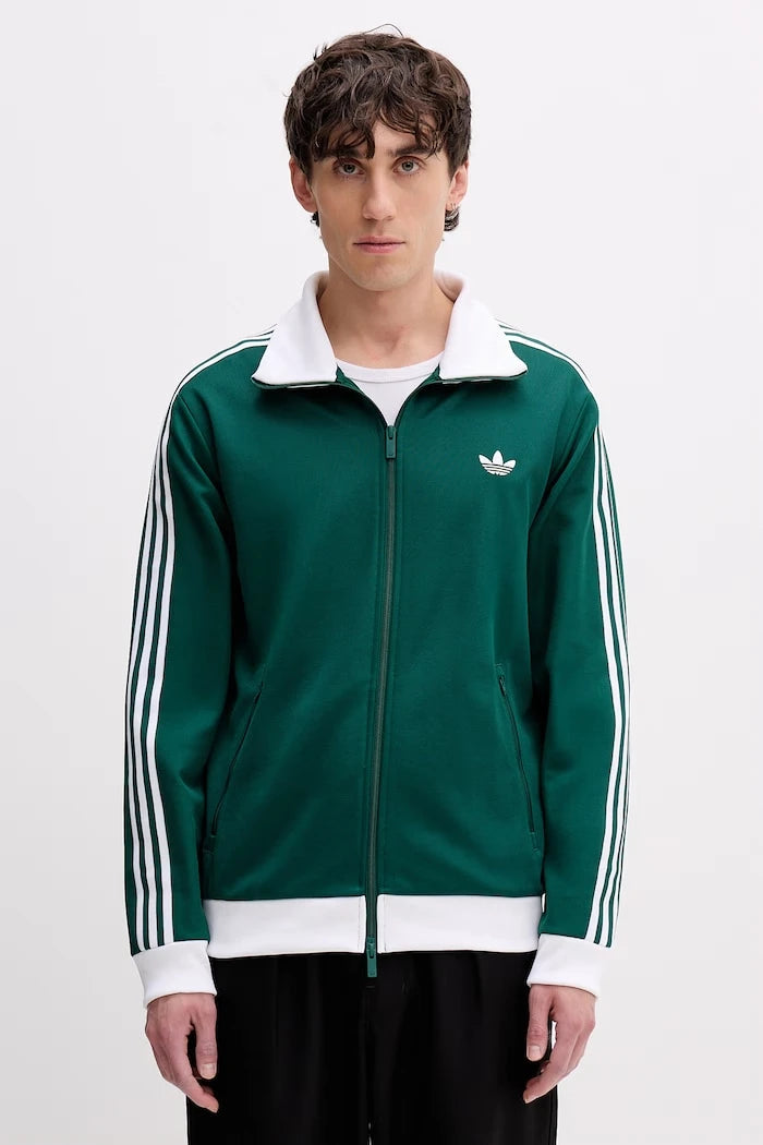 pamuklu erkek adidas Originals fermuarlı sweatshirt
