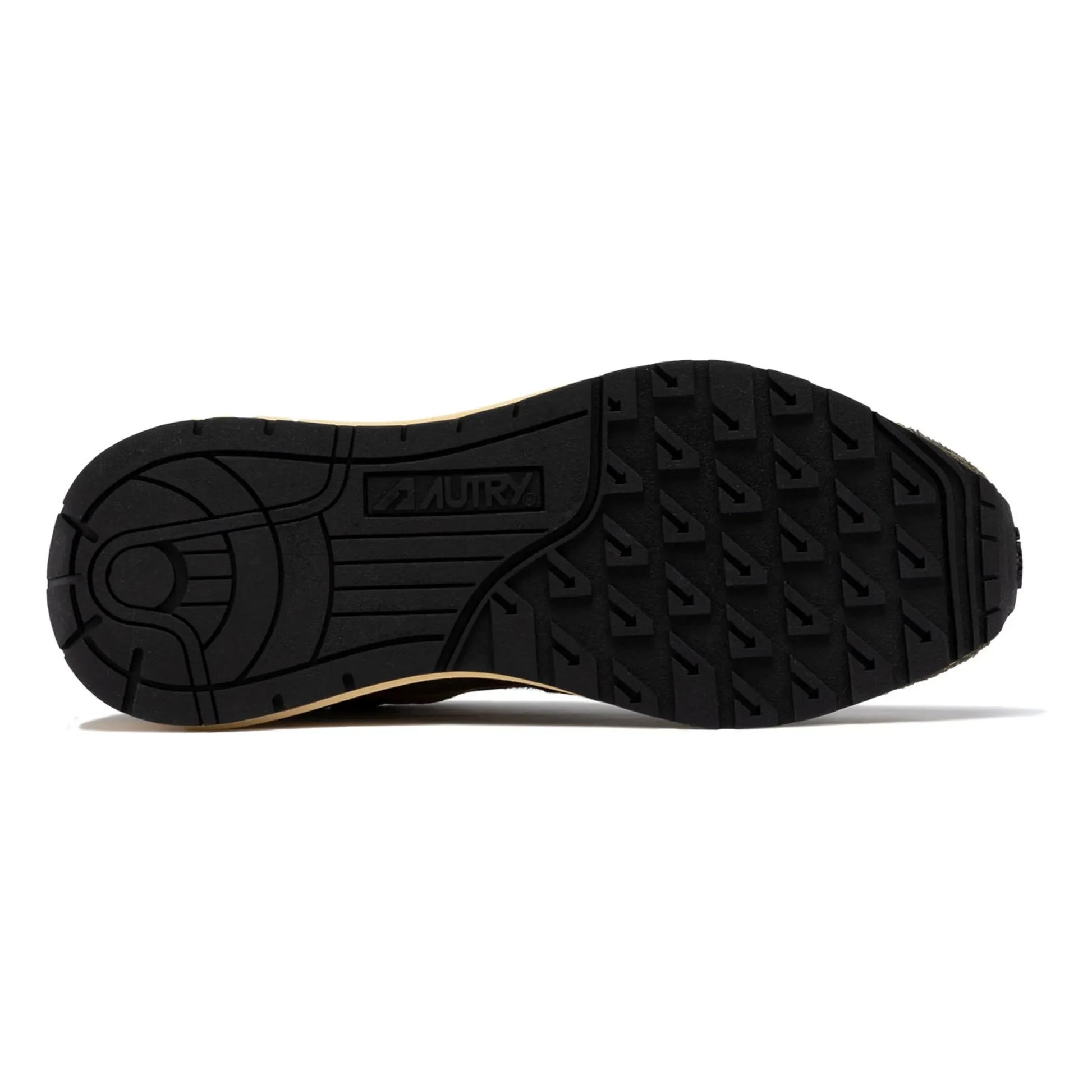 Autry - Baskets Reelwind Low Bicolore Suède | Khaki