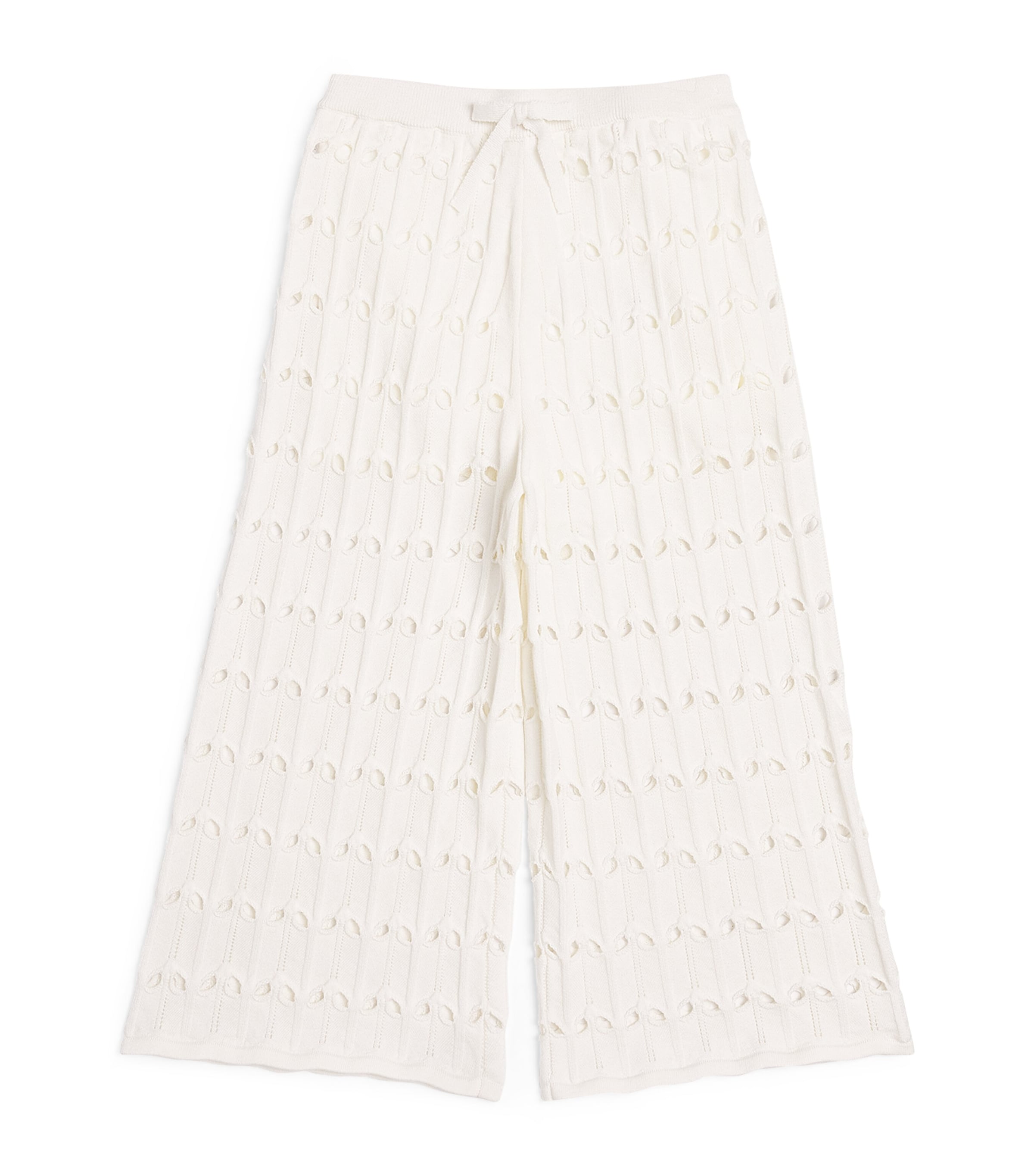 Wool-Cotton Knitted Trousers (1-12 Years)