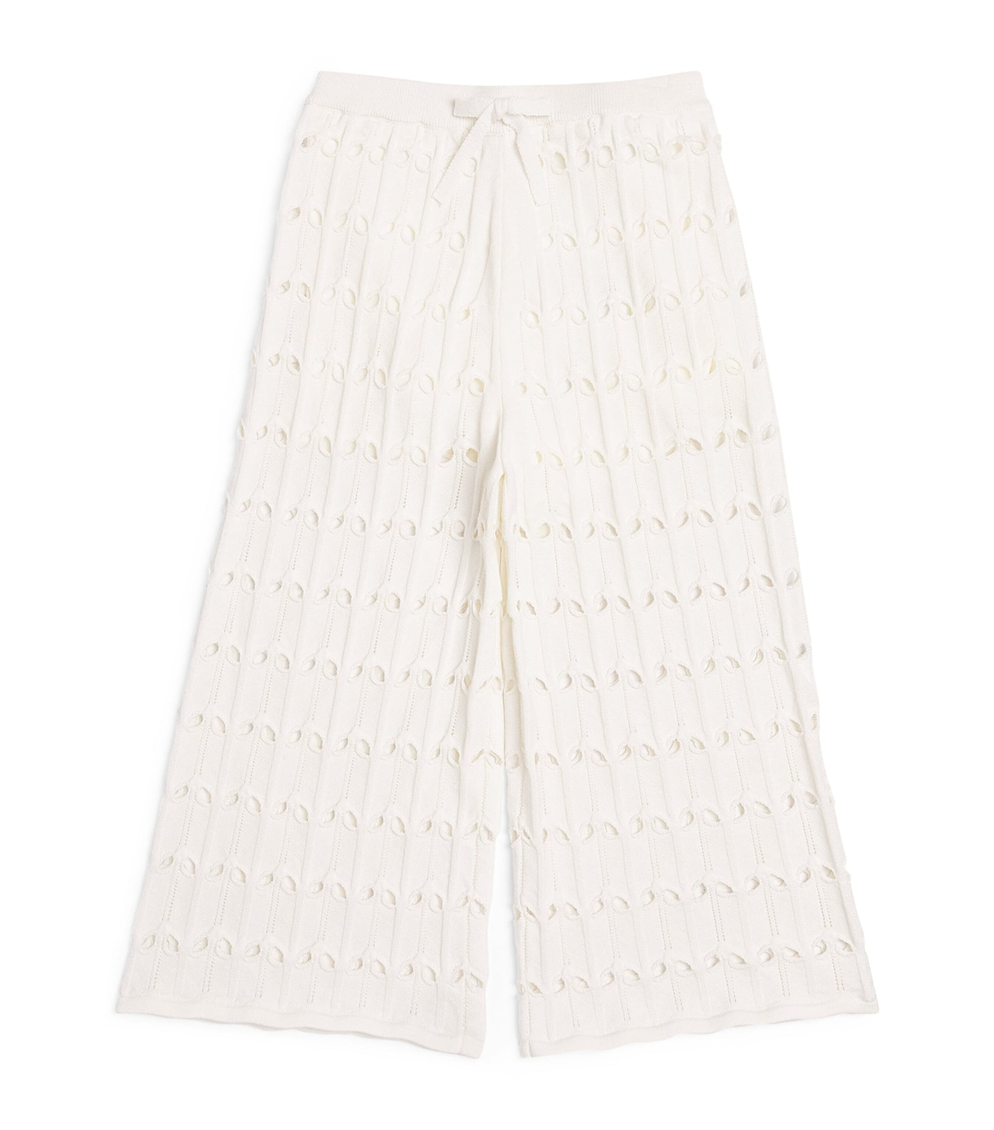 Wool-Cotton Knitted Trousers (1-12 Years)