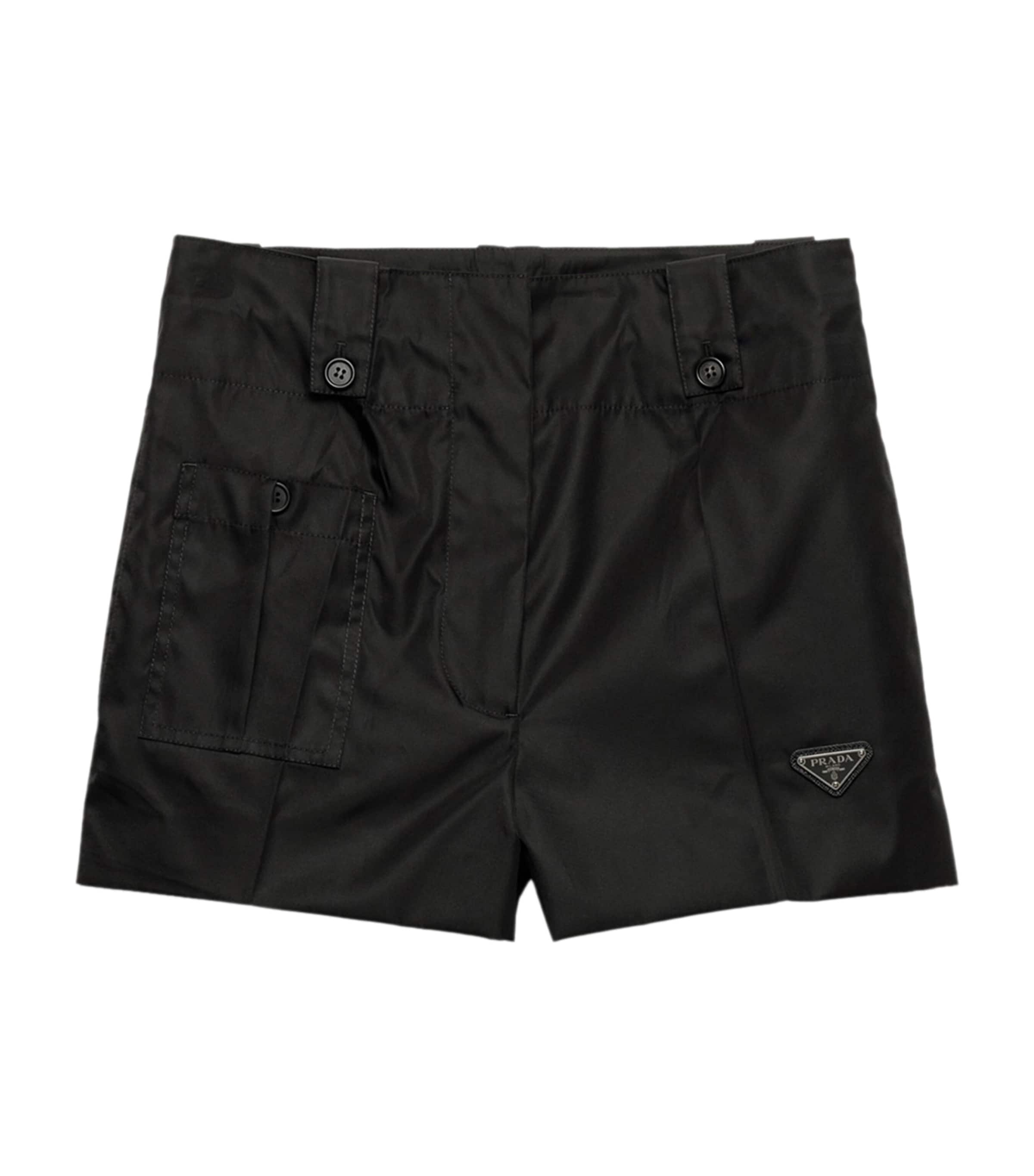 Prada Black Re-Nylon Shorts