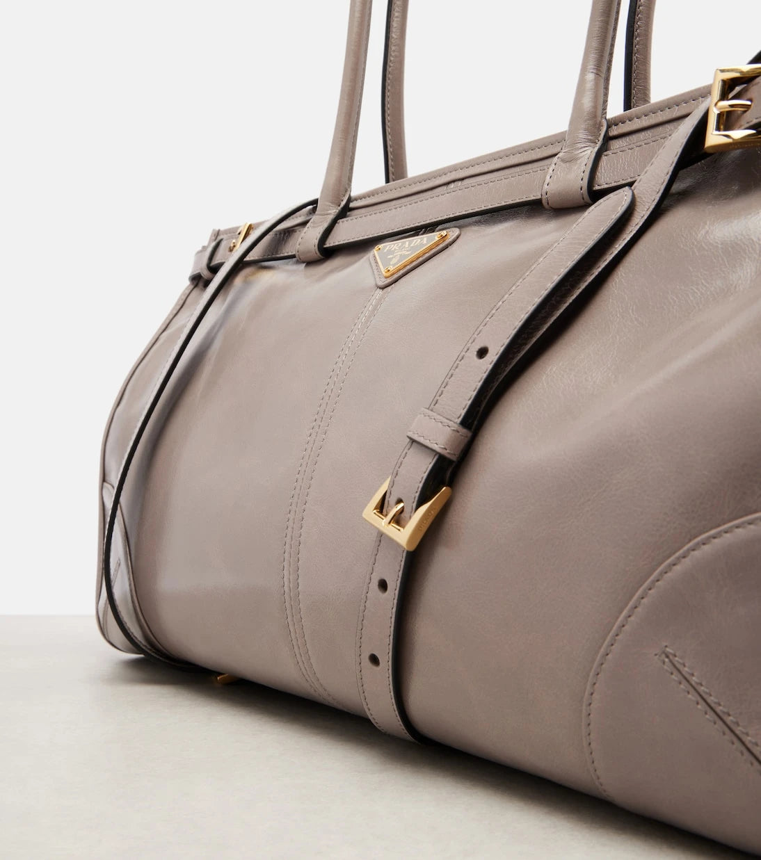 Prada - Prada Bonnie Large leather shoulder bag