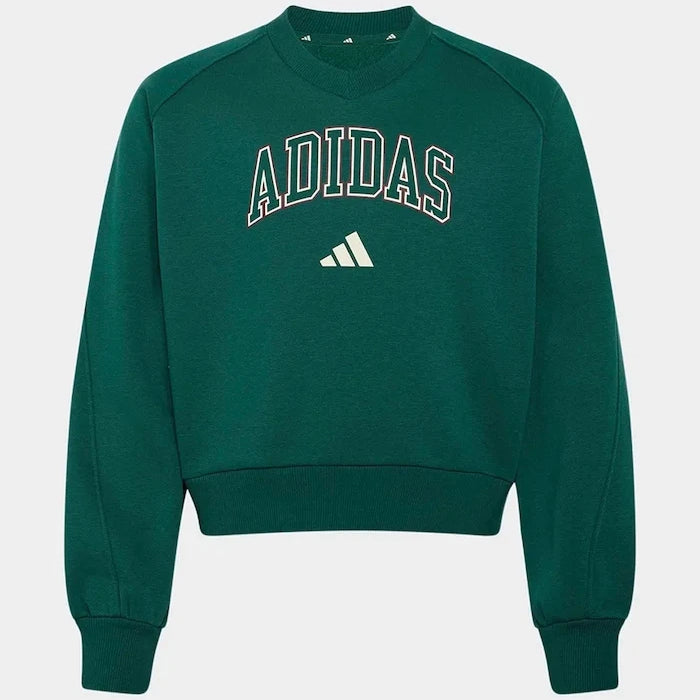 adidas pamuklu çocuk sweatshirt