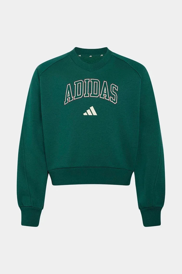 adidas pamuklu çocuk sweatshirt