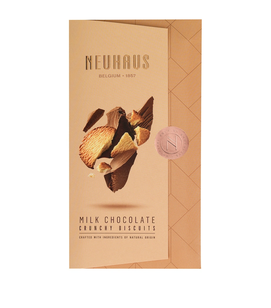 Crunchy Biscuits Milk Chocolate Bar (100g)